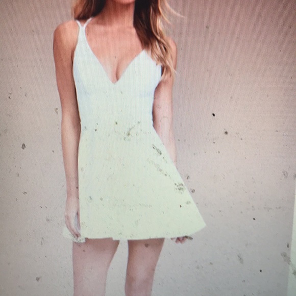 Lulus white backless skater dress - Picture 13 of 13